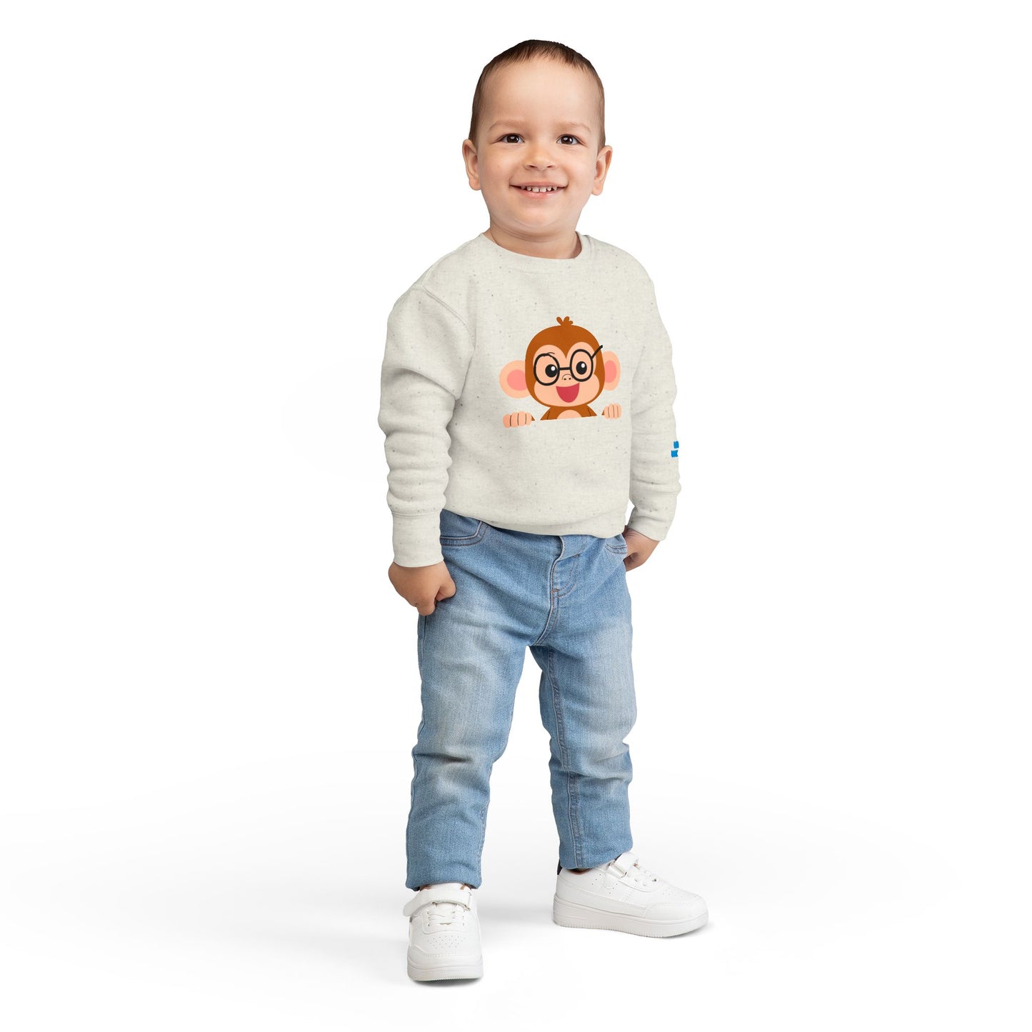 Melvin the Monkey Custom Sweatshirt - Toddler