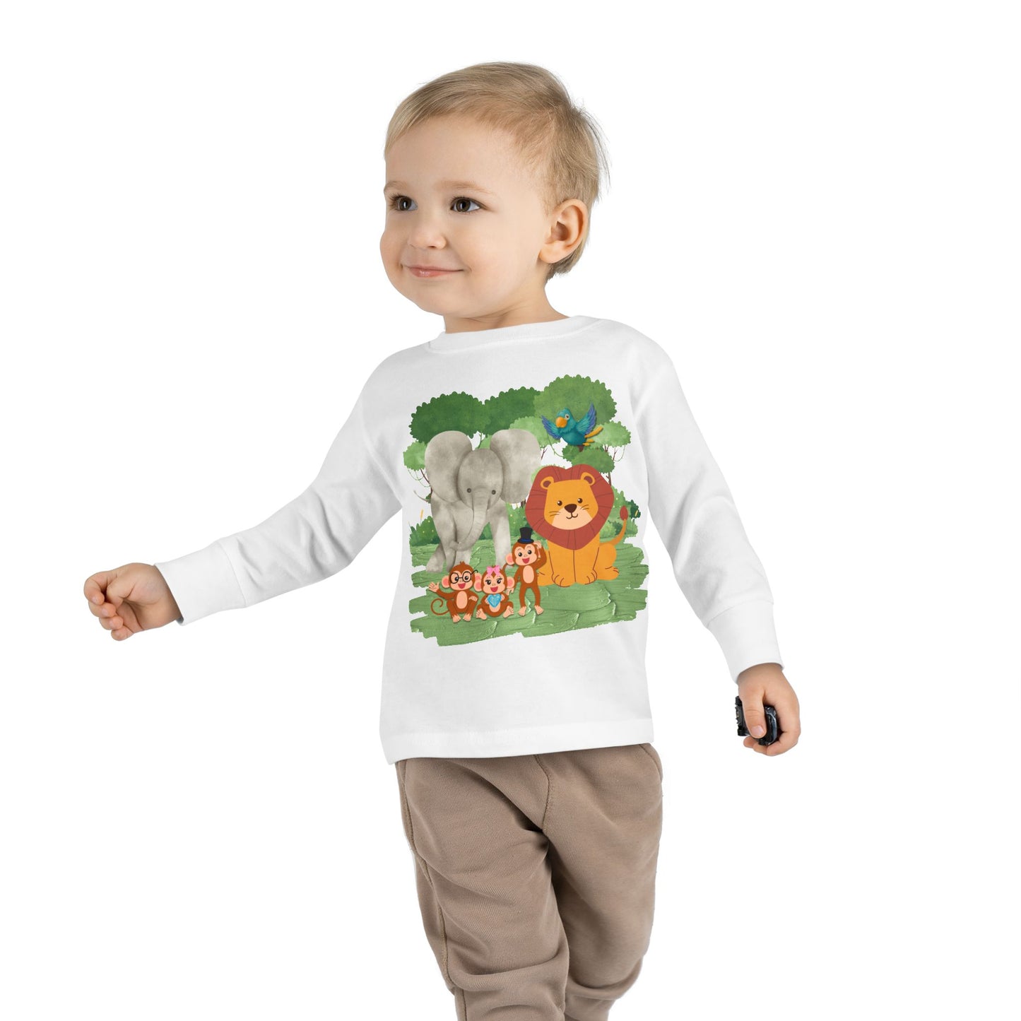 Cute Crew Long Sleeve - Toddler's Custom Tee