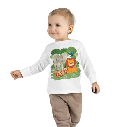 Cute Crew Long Sleeve - Toddler's Custom Tee