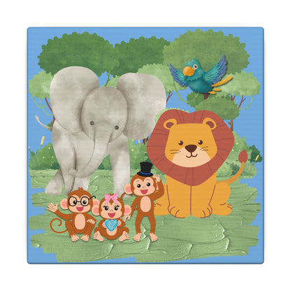 The Happy Wonders Jungle - Custom Canvas Print