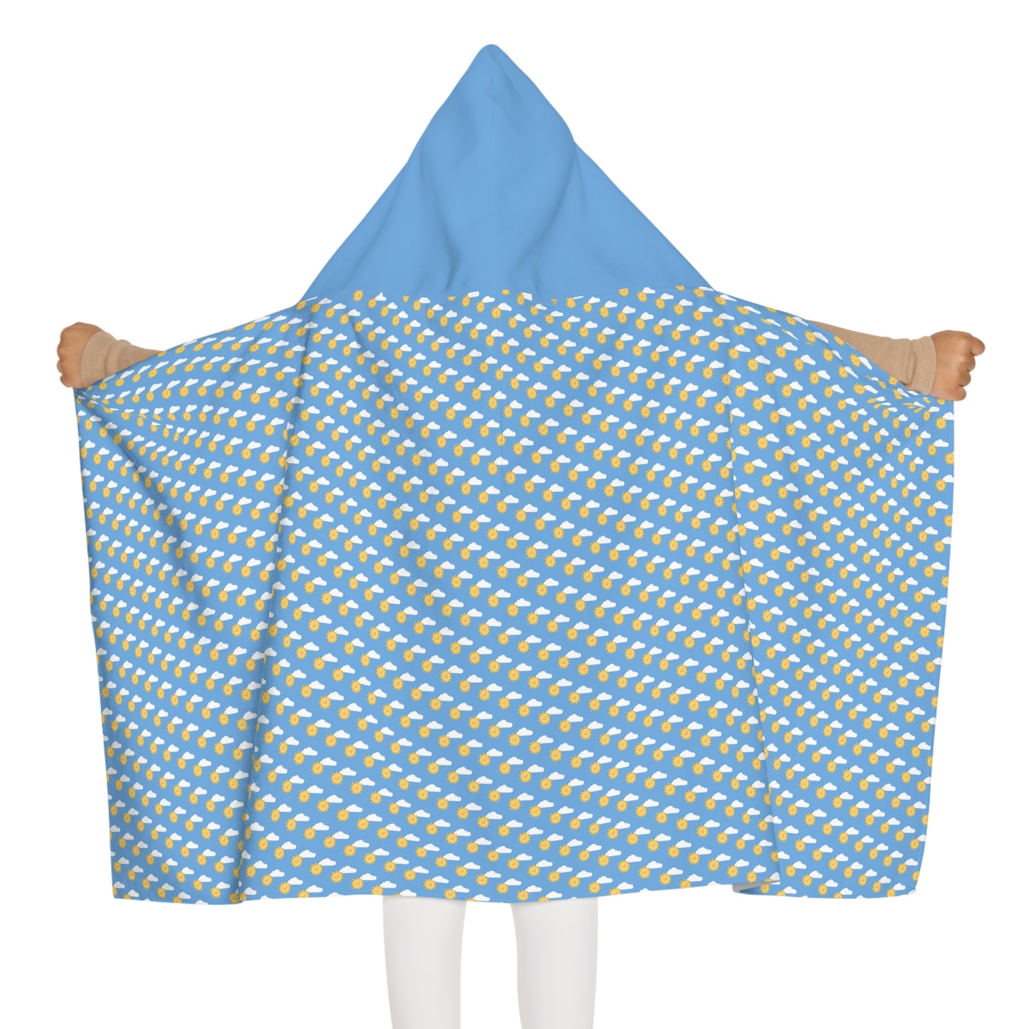 Sunshine & Clouds Hooded Towel