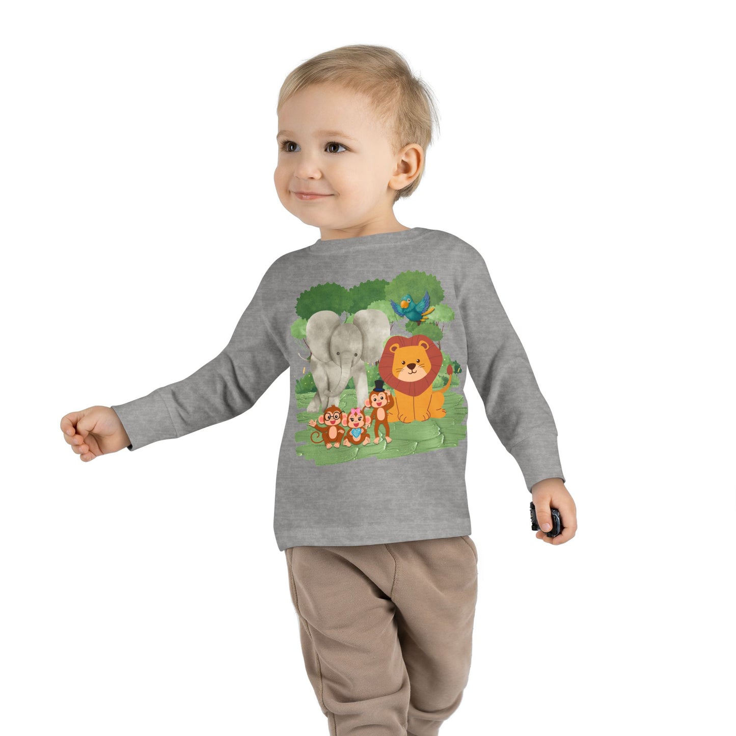 Cute Crew Long Sleeve - Toddler's Custom Tee