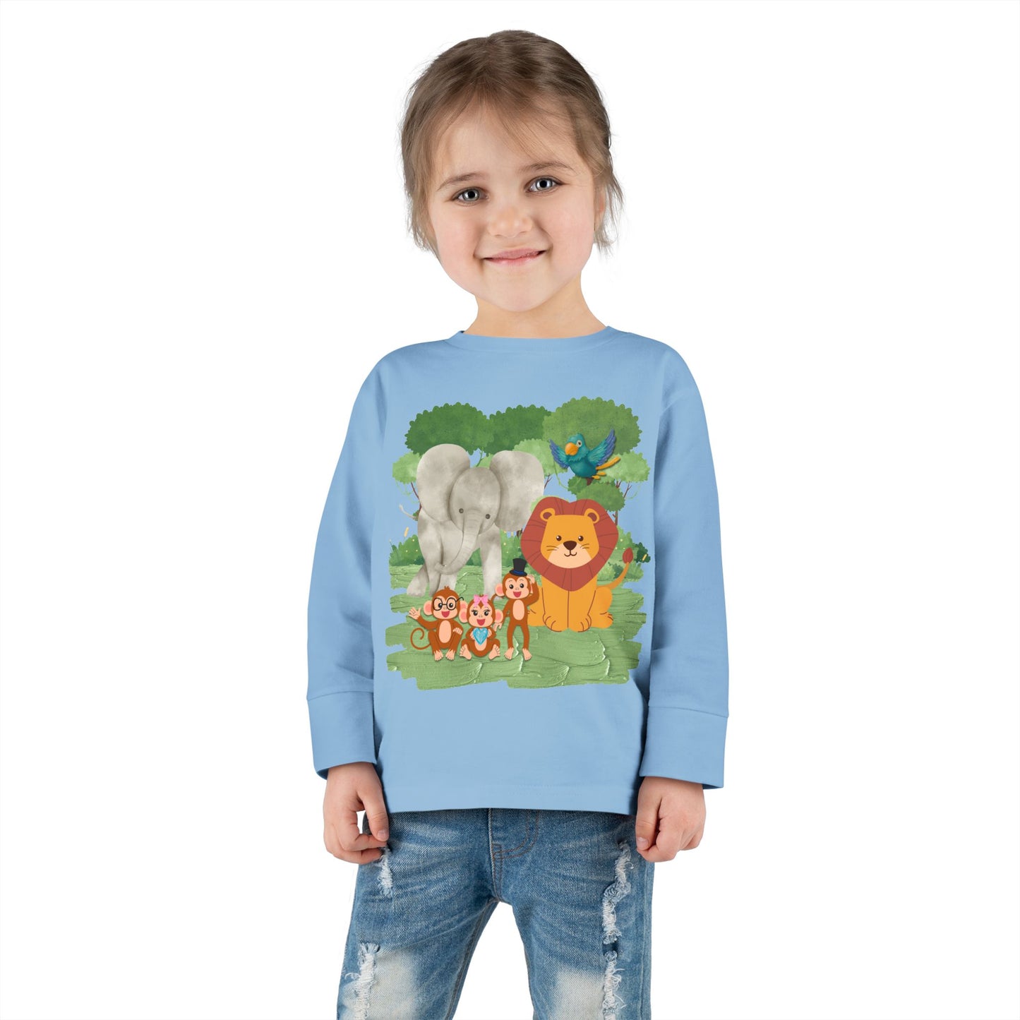 Cute Crew Long Sleeve - Toddler's Custom Tee