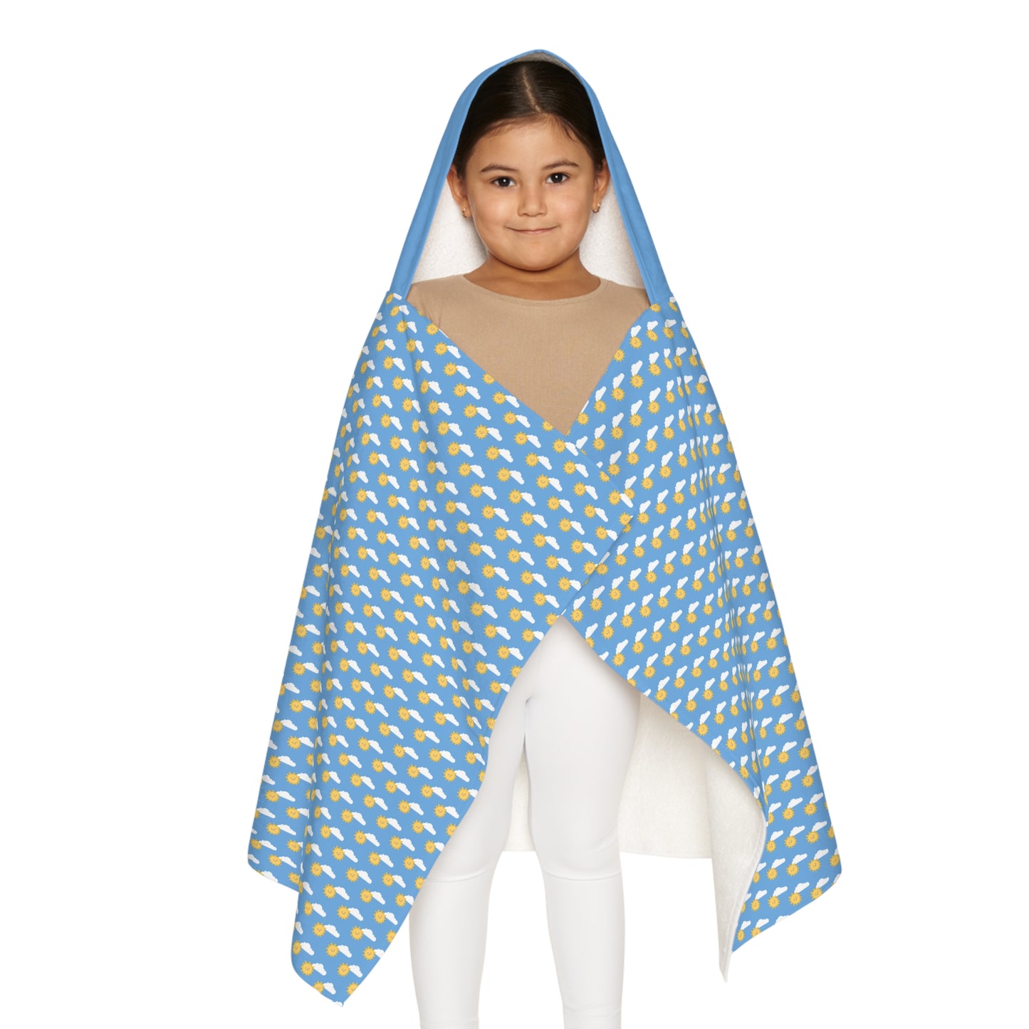 Sunshine & Clouds Hooded Towel