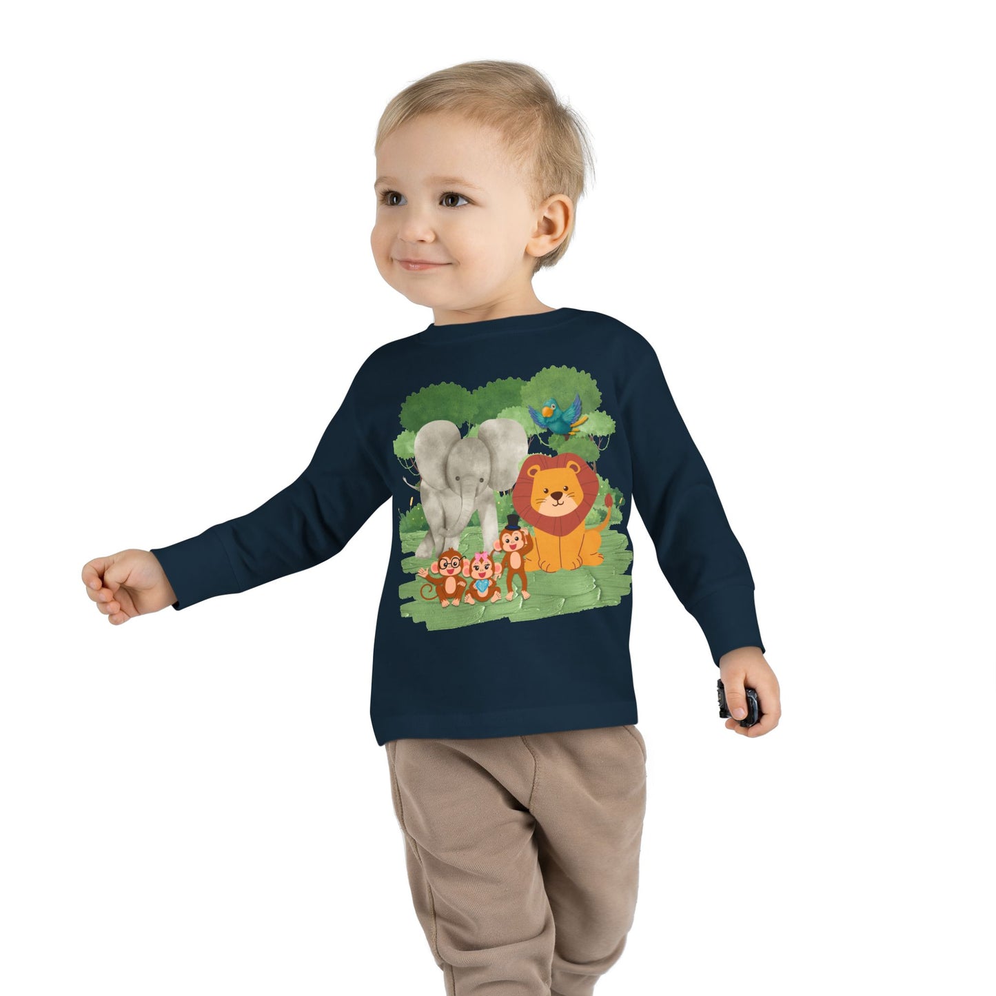 Cute Crew Long Sleeve - Toddler's Custom Tee