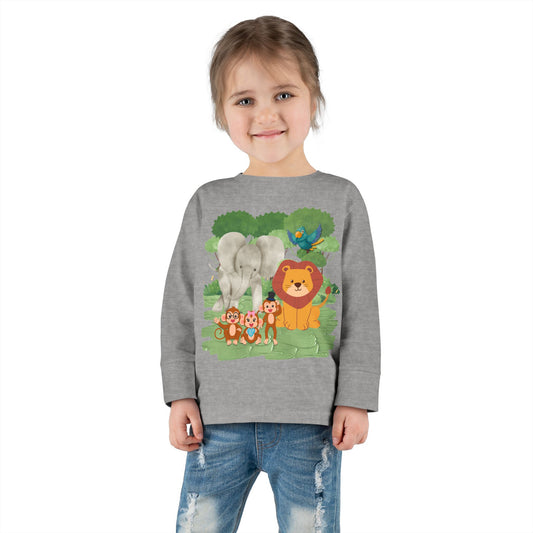 Cute Crew Long Sleeve - Toddler's Custom Tee