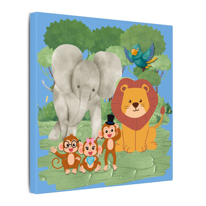 The Happy Wonders Jungle - Custom Canvas Print