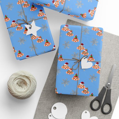 Monkey Jungle Custom Wrapping Paper