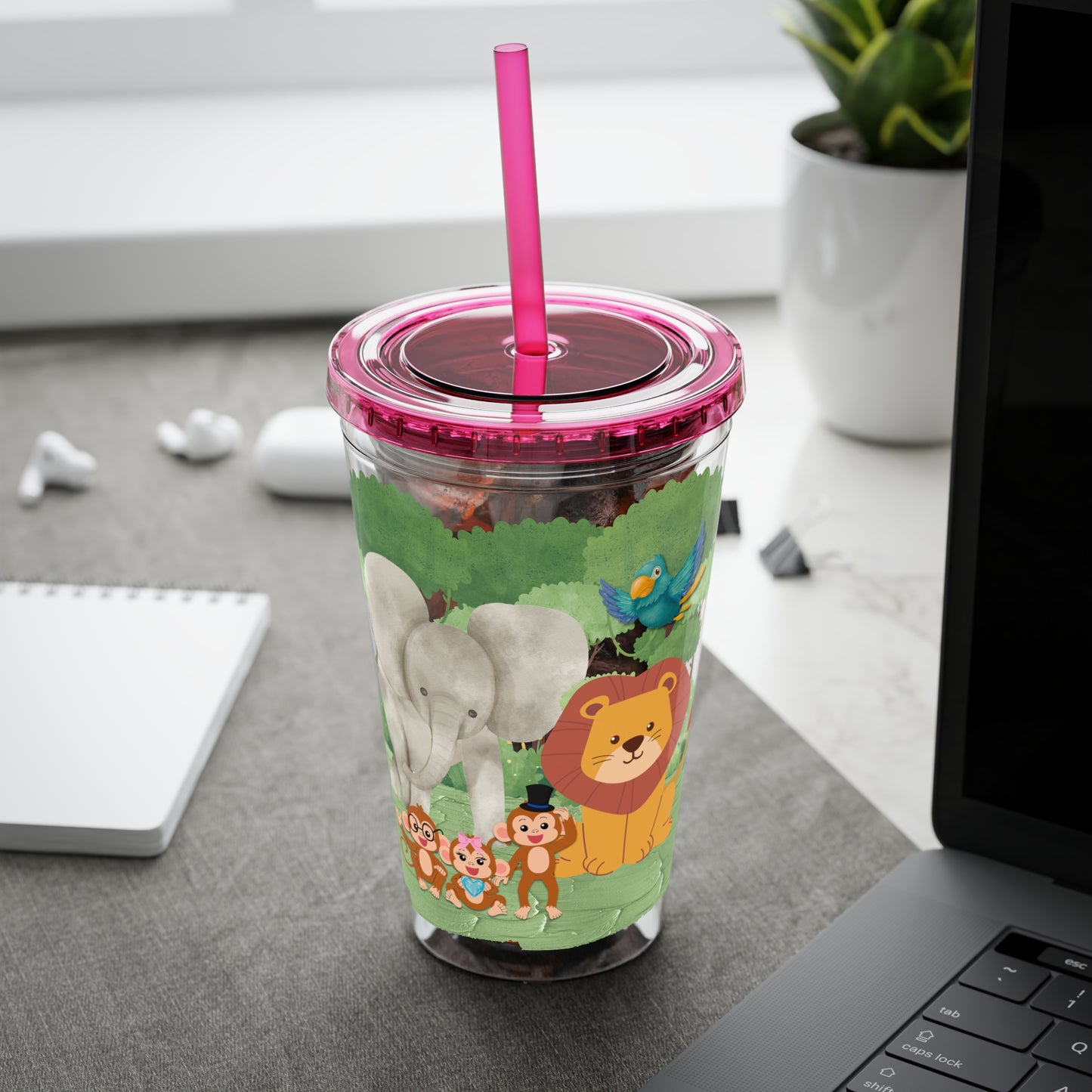 Jungle Party Custom Insulated Cup