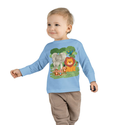 Cute Crew Long Sleeve - Toddler's Custom Tee