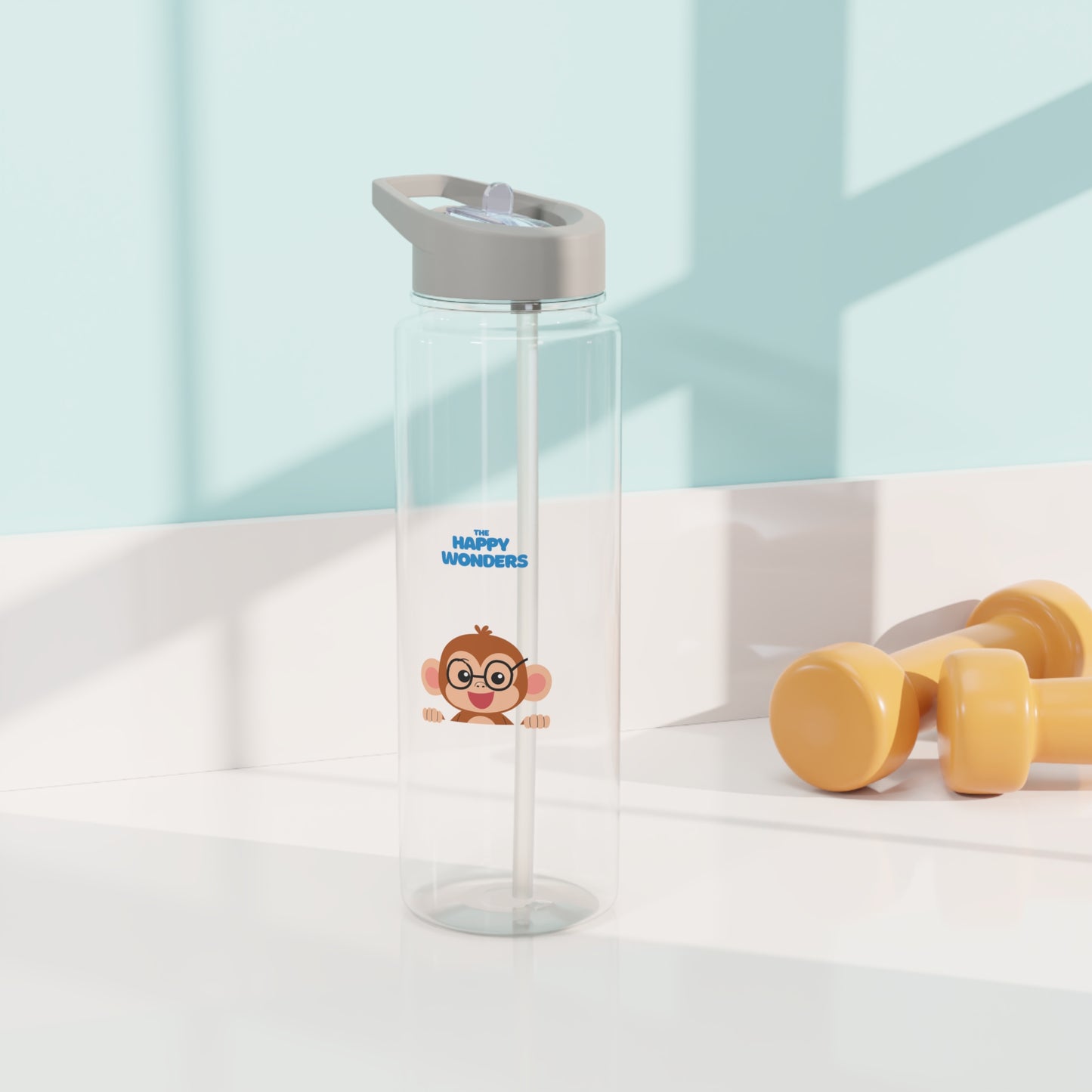 Melvin the Monkey Custom Water Bottle