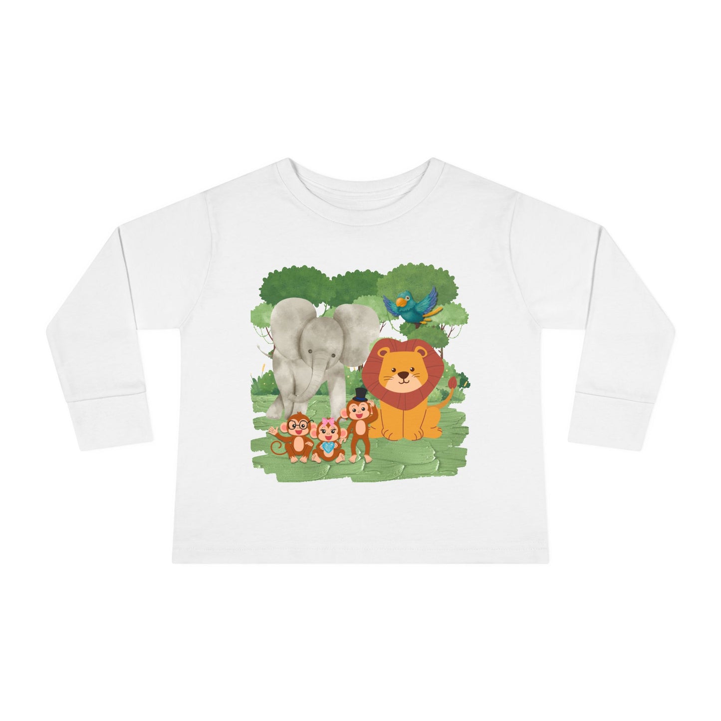 Cute Crew Long Sleeve - Toddler's Custom Tee
